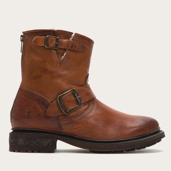 Frye Shoes - Frye Valerie cognac brown boots!